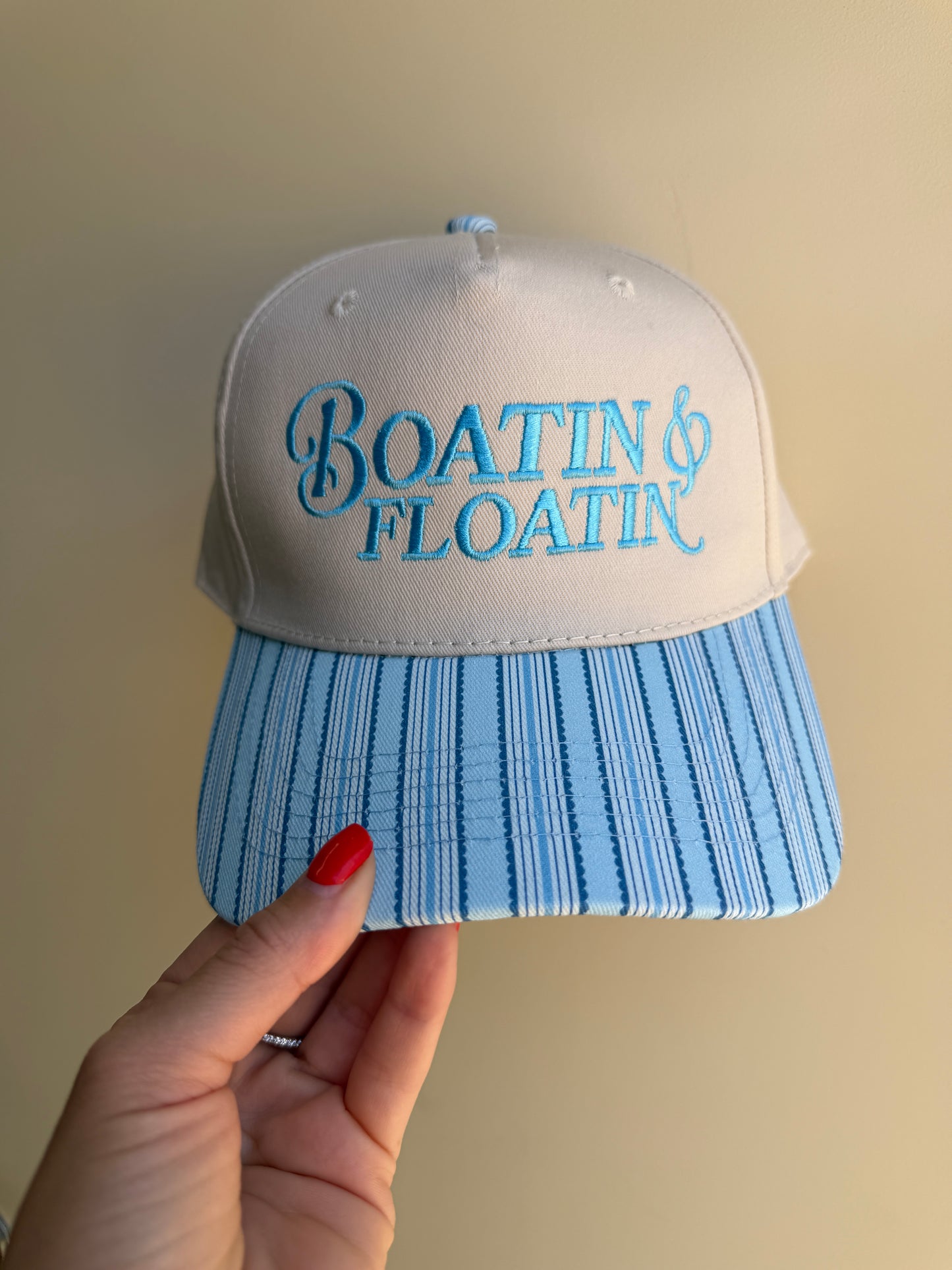 Boatin and Floatin Trucker Hat
