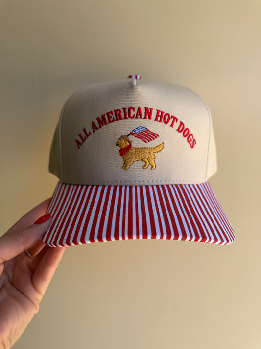 All American Hot Dogs Trucker Hat