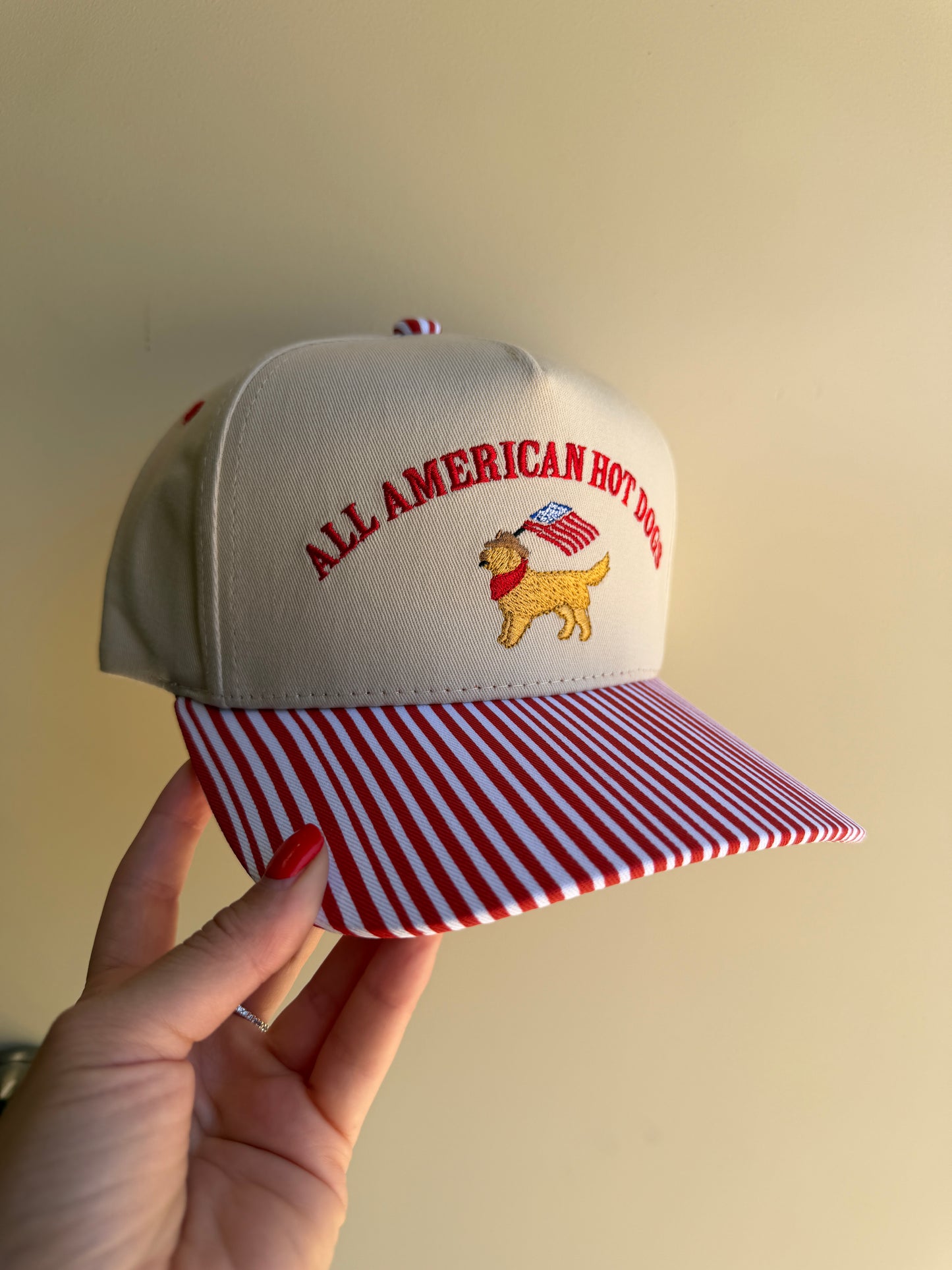 All American Hot Dogs Trucker Hat