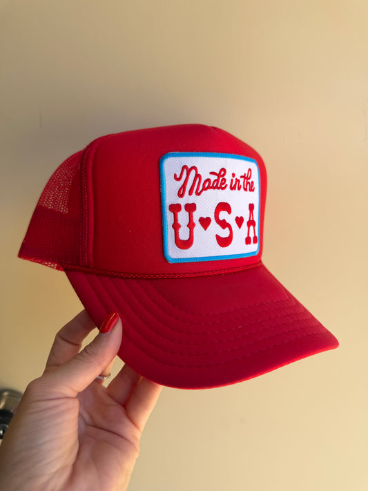 Made In The USA Trucker Hat