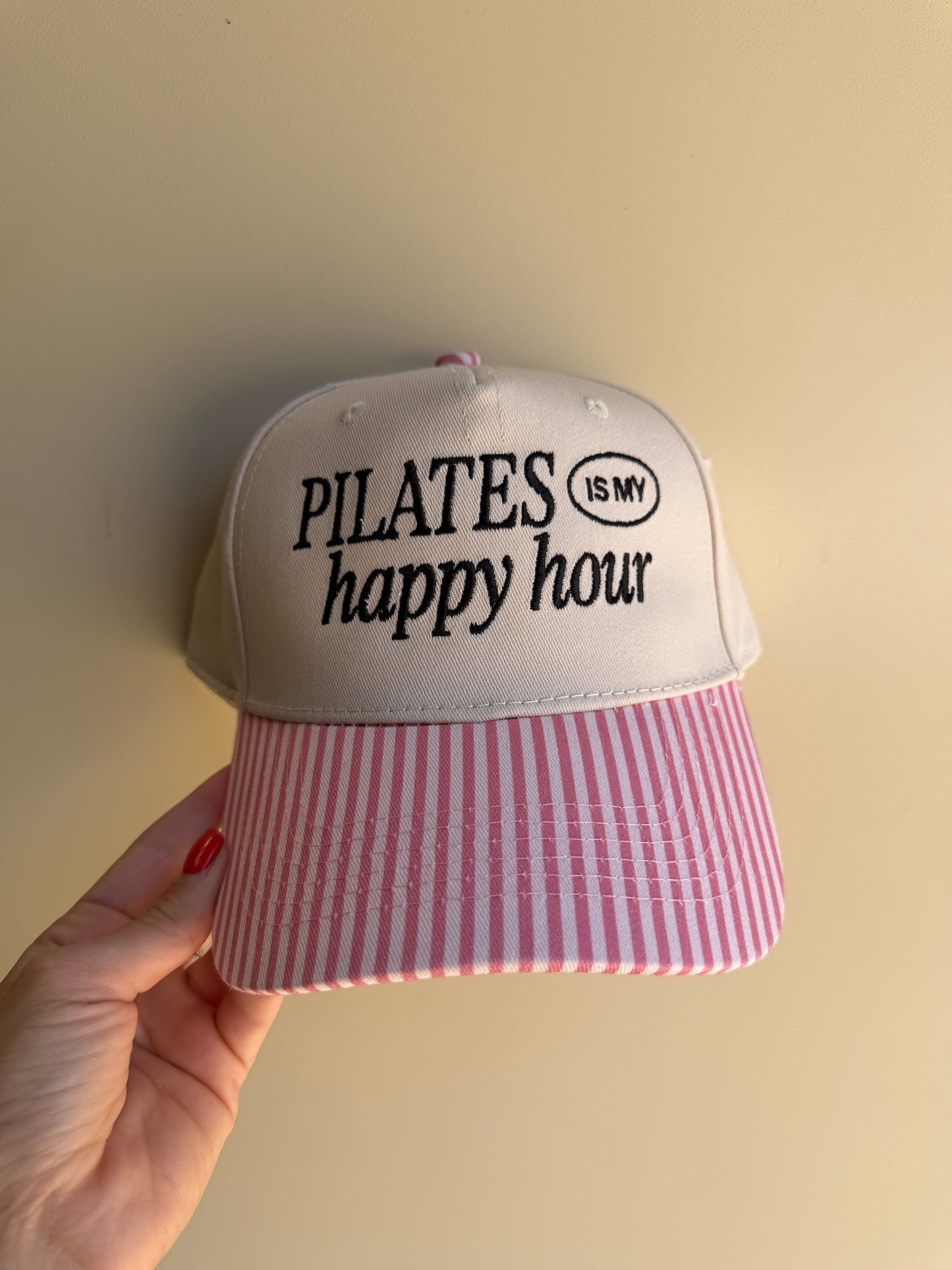 Pilates Is My Happy Hour Trucker Hat