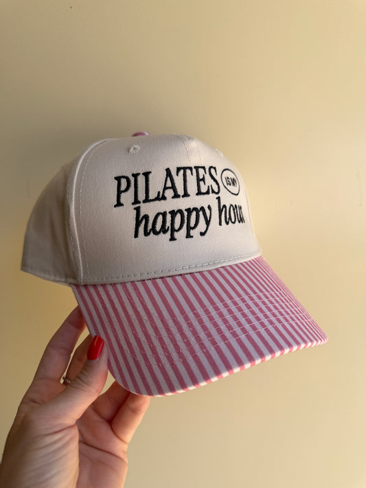 Pilates Is My Happy Hour Trucker Hat