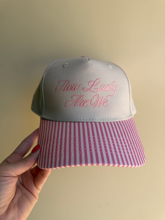 How Lucky Are We Trucker Hat