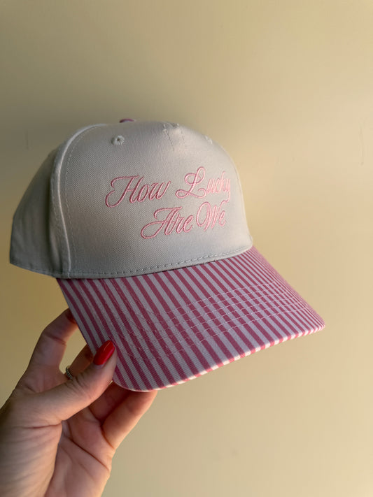 How Lucky Are We Trucker Hat