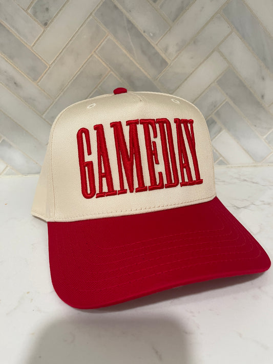 Custom Gameday puff Trucker Hat