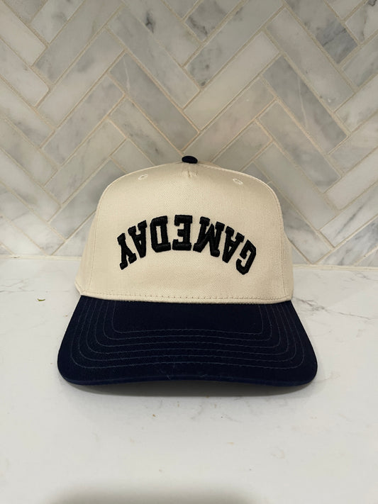 Custom Upside Down Gameday puff Trucker Hat