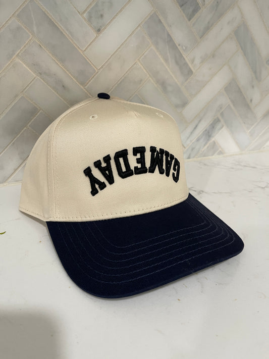 Custom Upside Down Gameday puff Trucker Hat