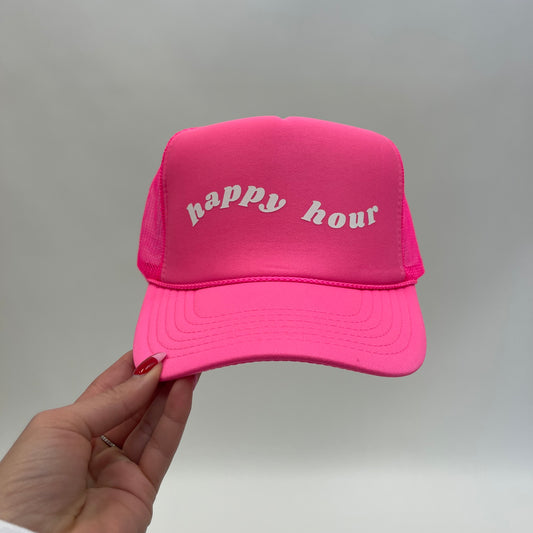 Happy Hour Trucker Hat