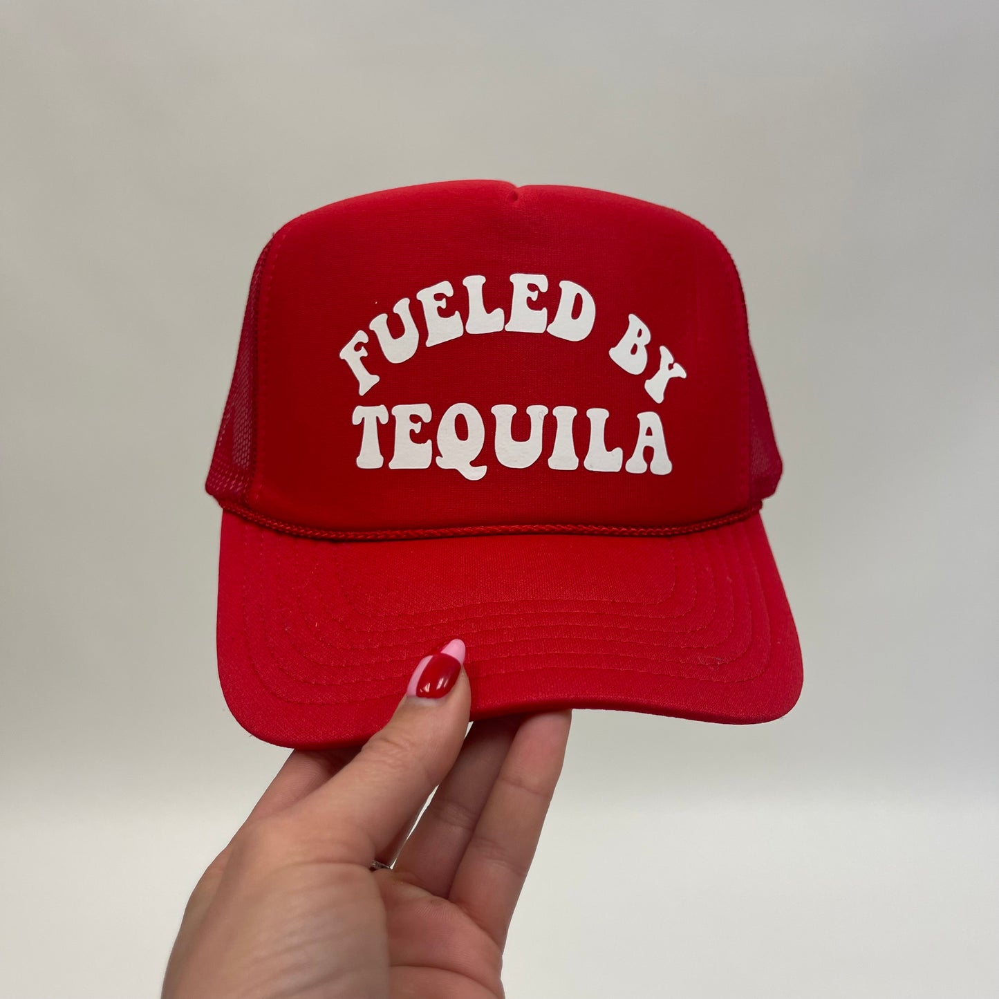 Fueled By Tequila Trucker Hat