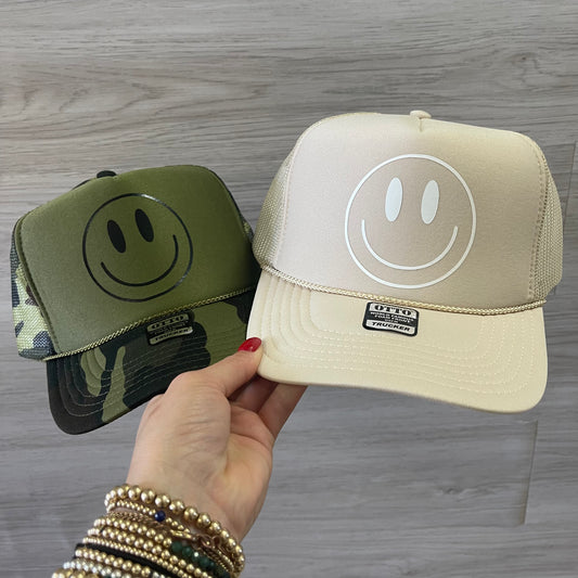 Smiley Trucker Hat