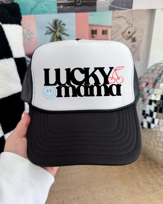 Lucky Mama Trucker Hat