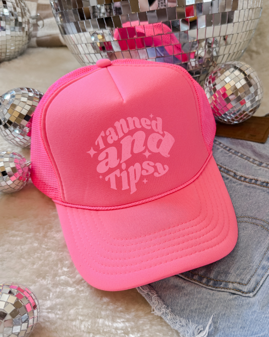 tanned and tipsy Trucker Hat