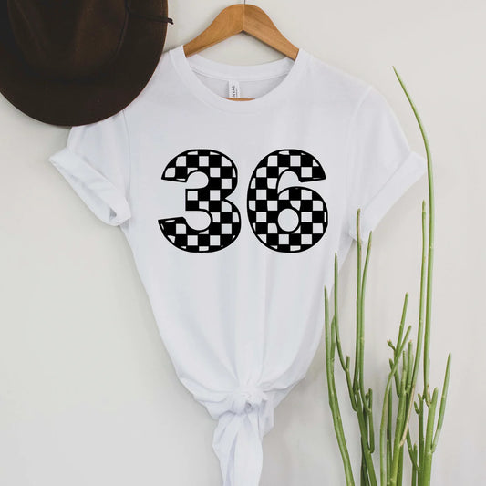 Checkered Number | Custom