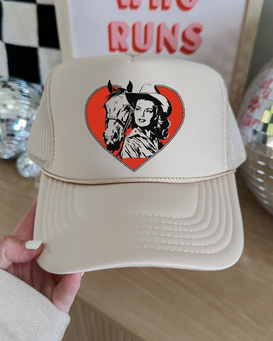 Western Darlin Trucker Hat