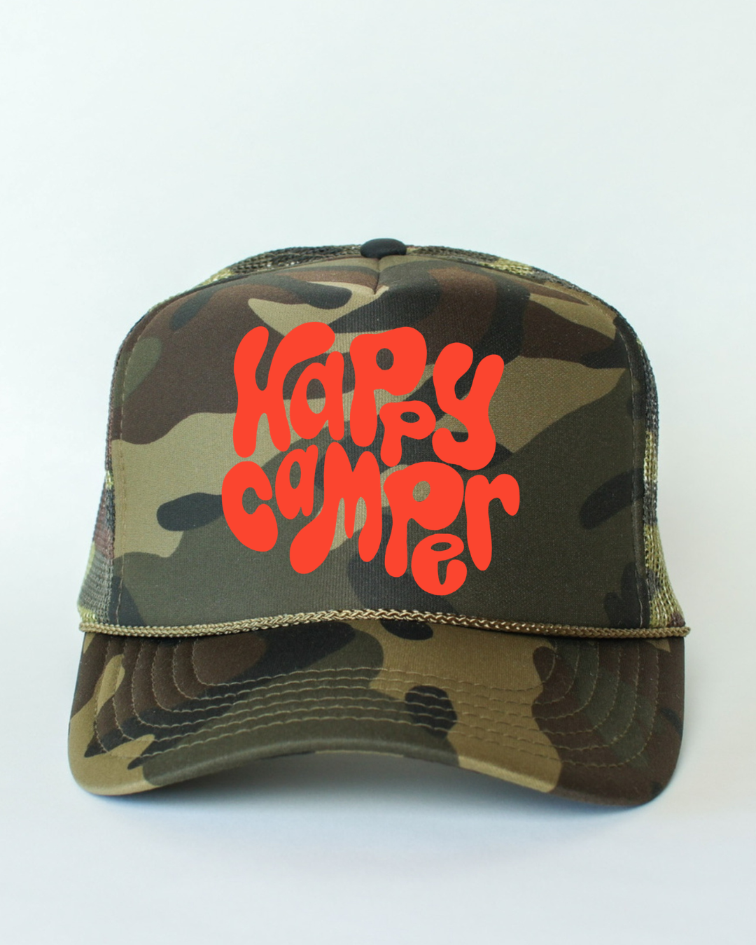 Happy Camper Trucker Hat