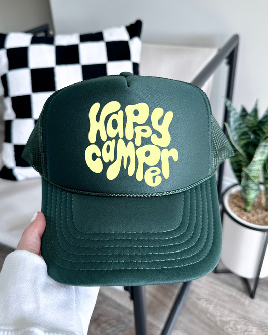 Happy Camper Trucker Hat