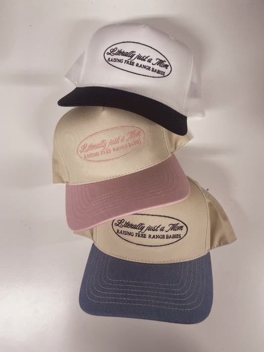 Literally Just A Mom Trucker Hat