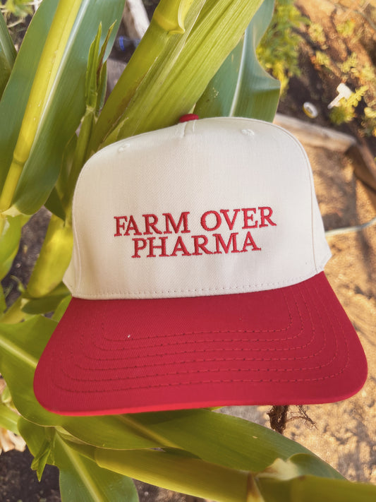 Farm Over Pharma Trucker Hat