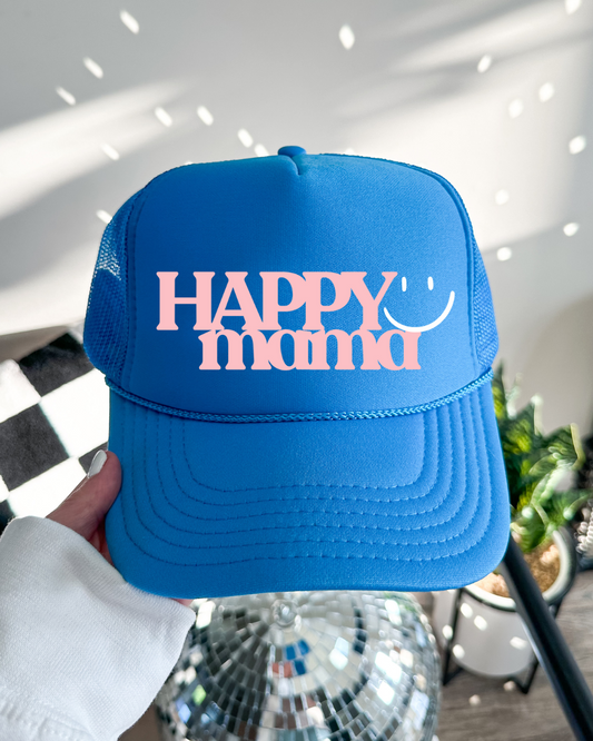 Happy Mama Trucker Hat