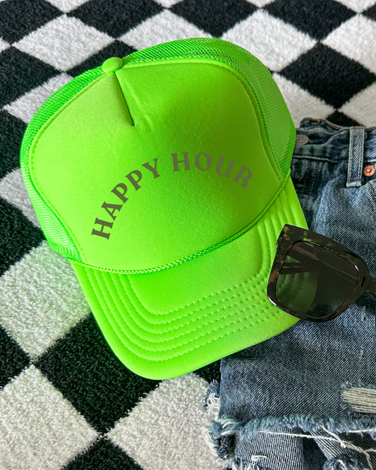 Happy Hour Trucker Hat