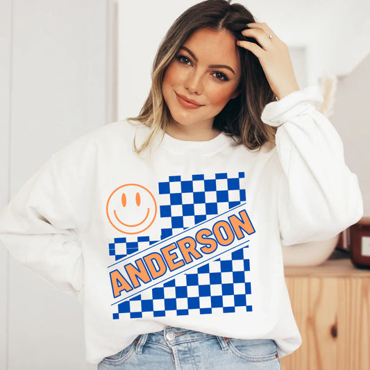 Checkered Smiley | Custom