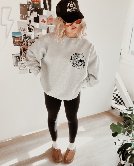 Motherhood Rocks Graphic Crewneck