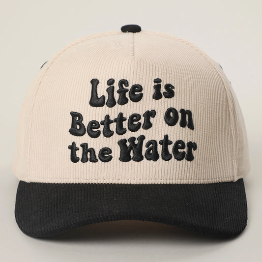 Life is better on the water Trucker Hat