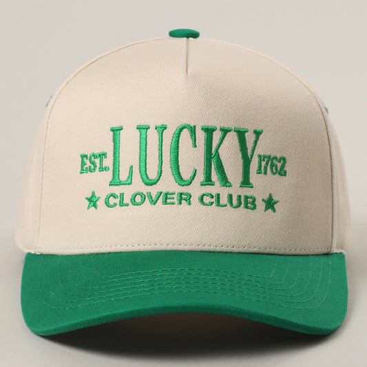 Lucky Clover CLub Trucker Hat