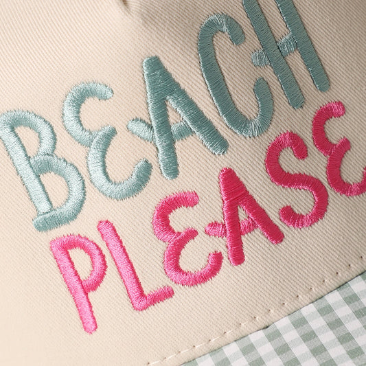 Beach Please Trucker Hat