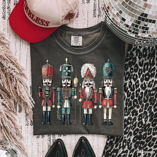 Nutcracker Christmas Graphic Tee