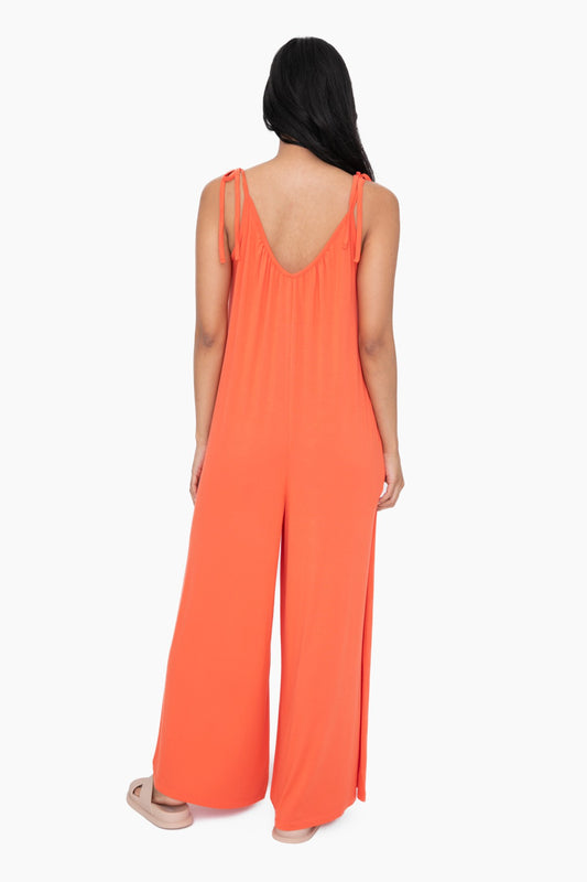 CORAL JUMPSUIT