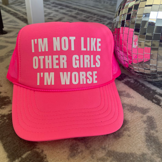 Im Not Like Other Girls, Im Worse Trucker