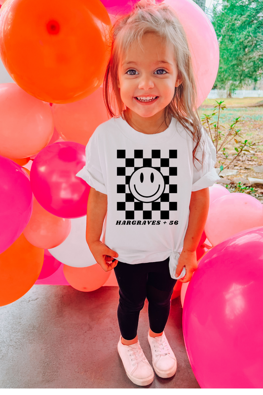 Kids Custom Smiley Tee