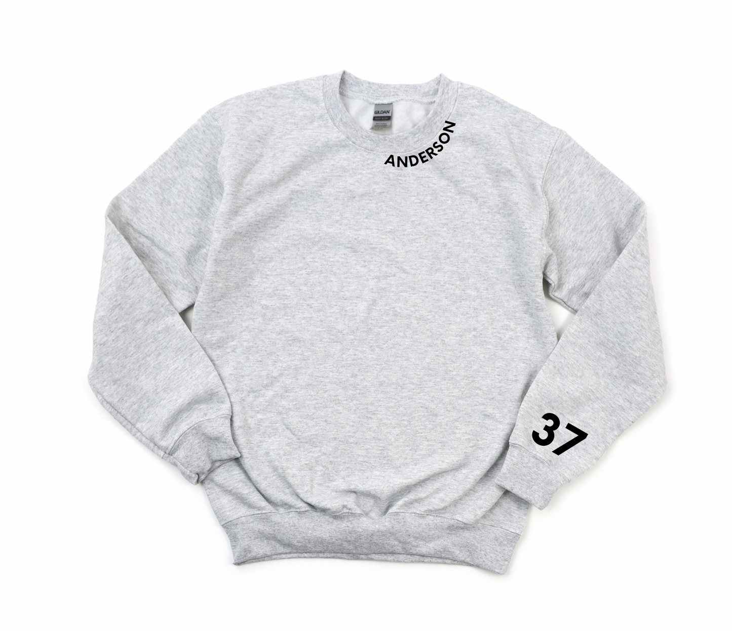 Custom Name Sleeve Sweater