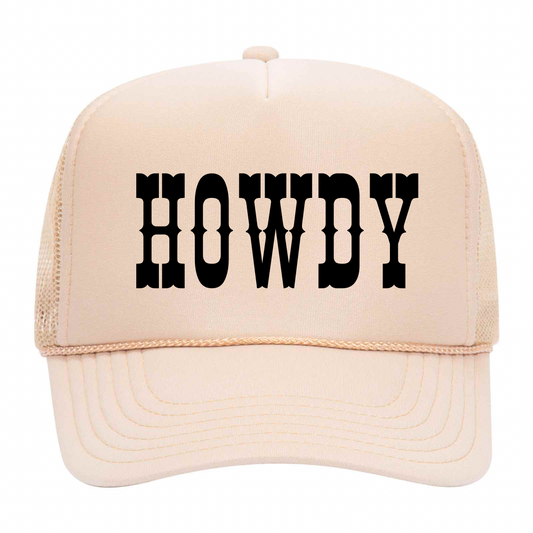 Howdy Trucker Hat